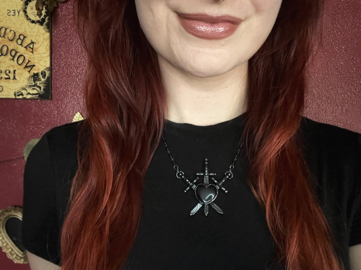 Three of Swords - Obsidian