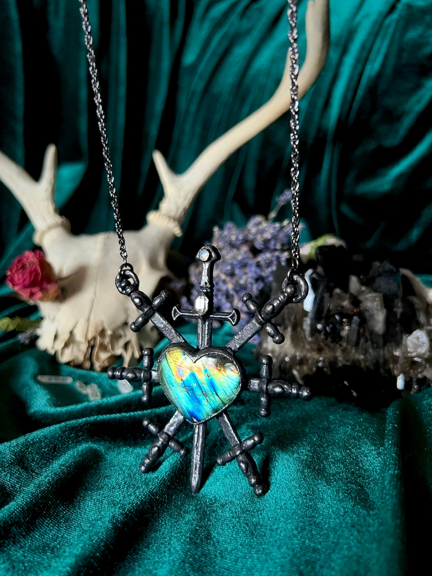 Seven of Swords - Labradorite