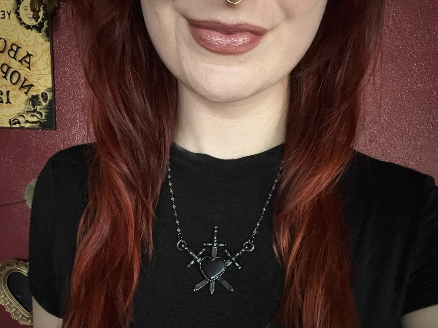 Three of Swords - Obsidian