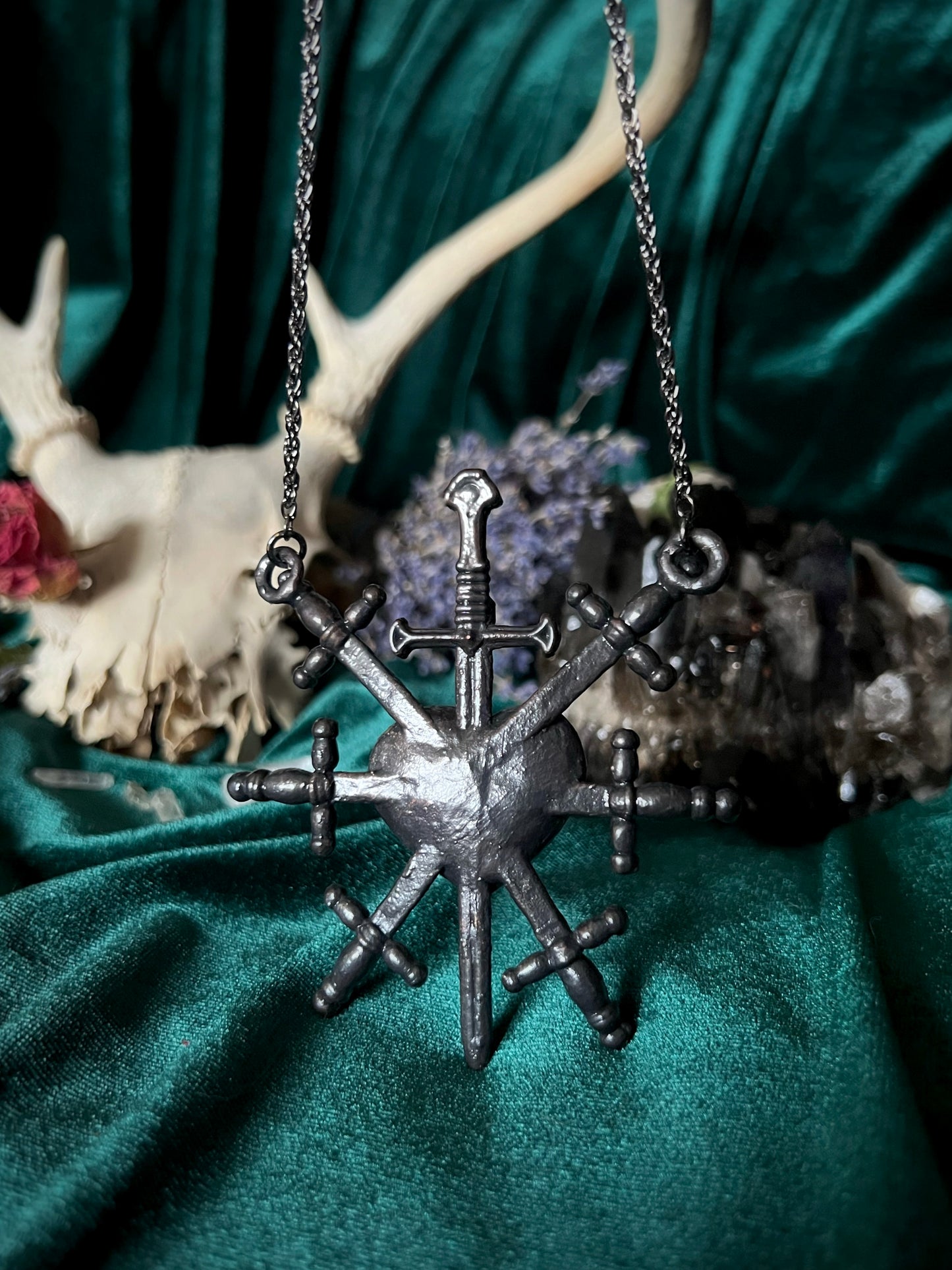 Seven of Swords - Labradorite