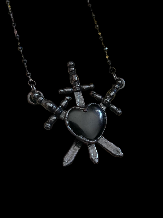 Three of Swords - Obsidian