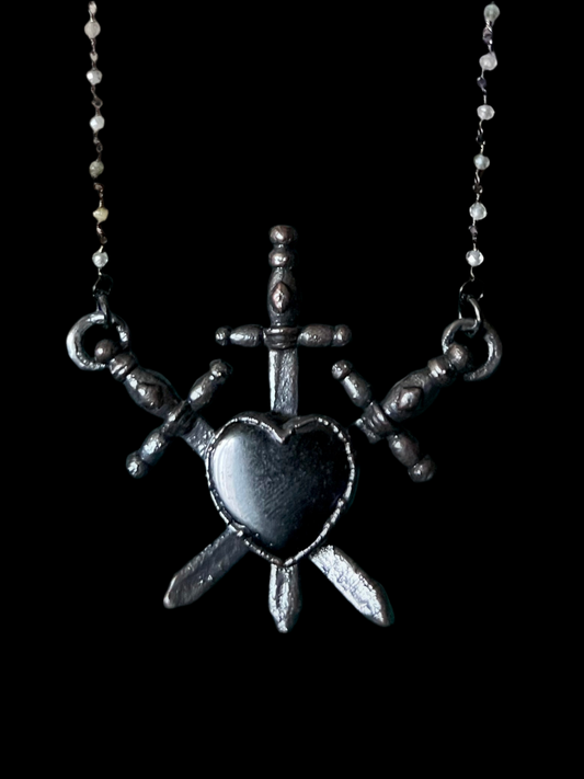 Three of Swords - Obsidian