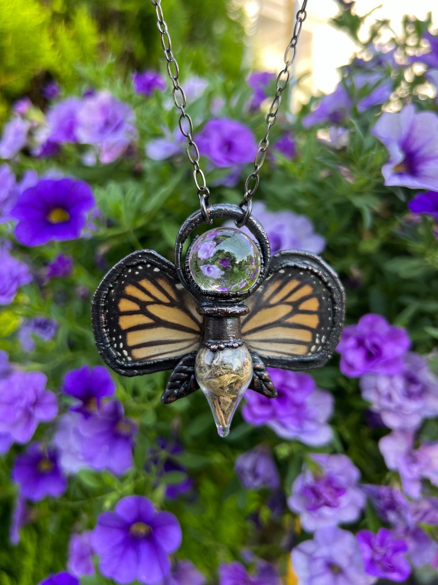 Success Spell Butterfly Necklace